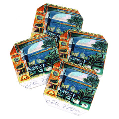 1962 Picasso COTE D'AZUR French Riviera Travel Poster Coaster