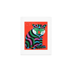 1975 CYRK Polish Circus Tiger Advertising Poster Art Print