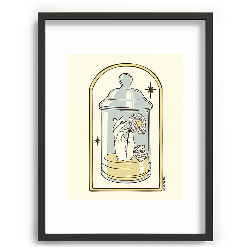 A FRESH START Framed Art Print