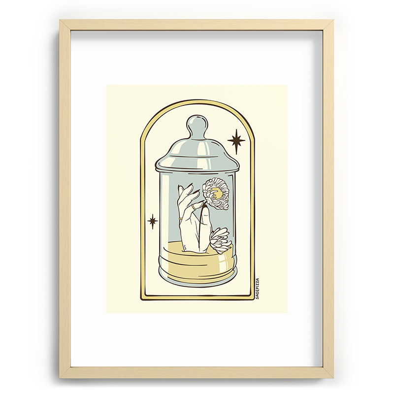 A FRESH START Framed Art Print