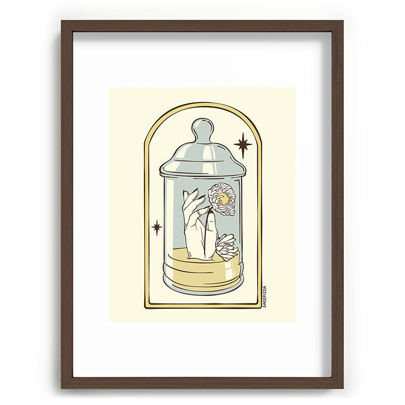 A FRESH START Framed Art Print