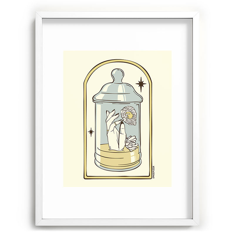 A FRESH START Framed Art Print