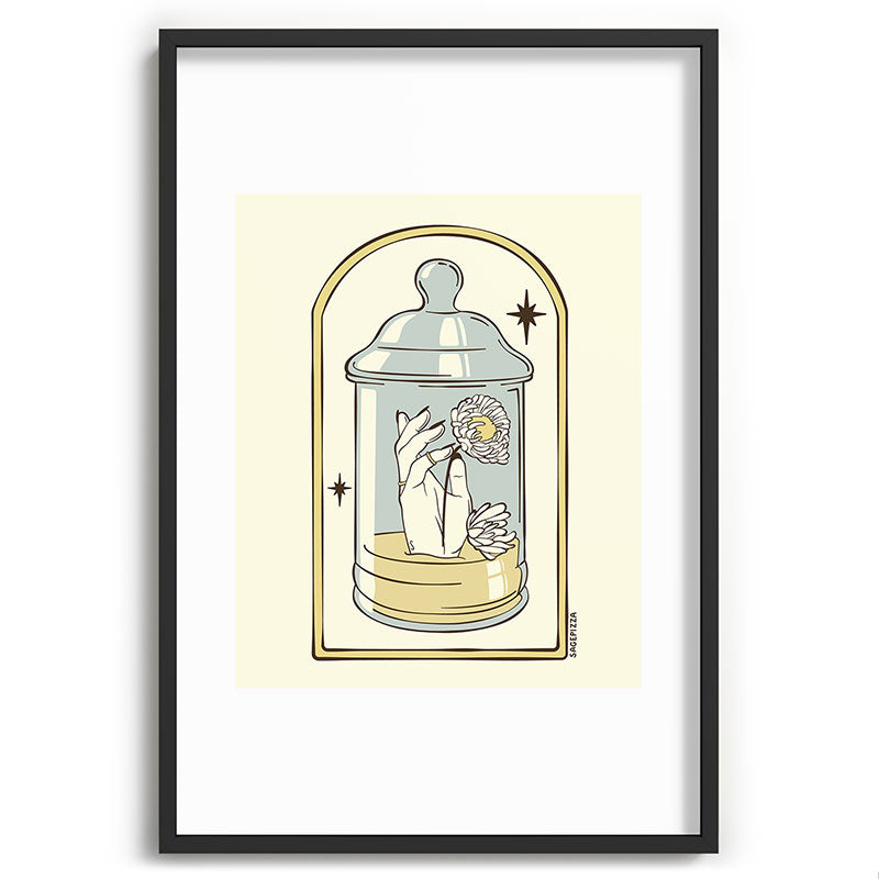 A FRESH START Framed Art Print