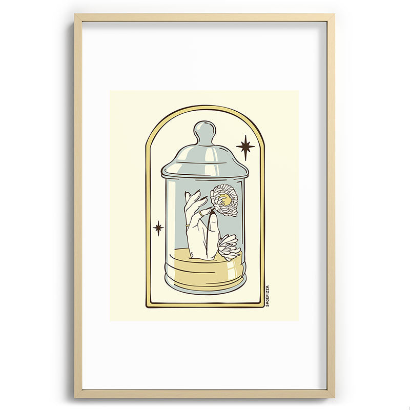A FRESH START Framed Art Print