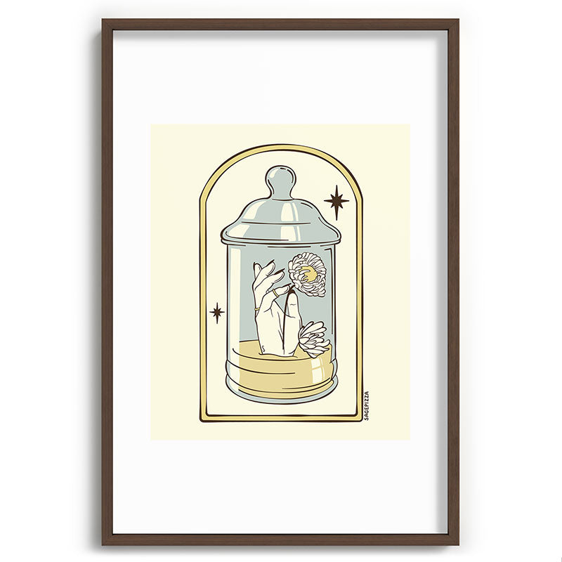 A FRESH START Framed Art Print
