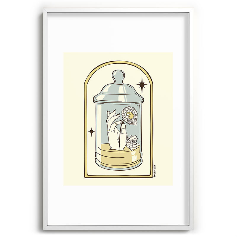 A FRESH START Framed Art Print
