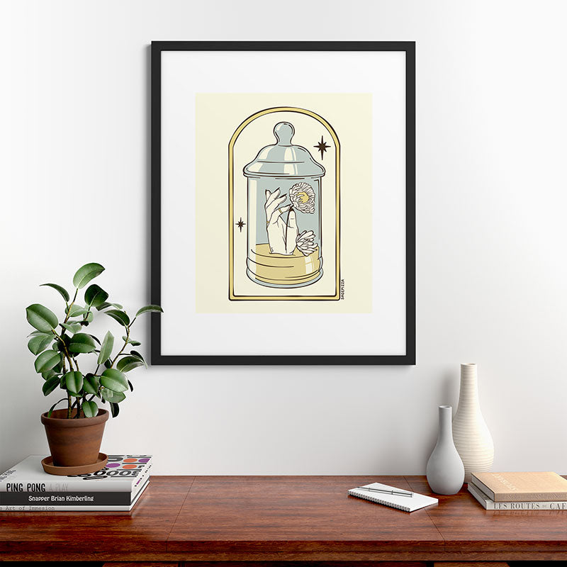 A FRESH START Framed Art Print