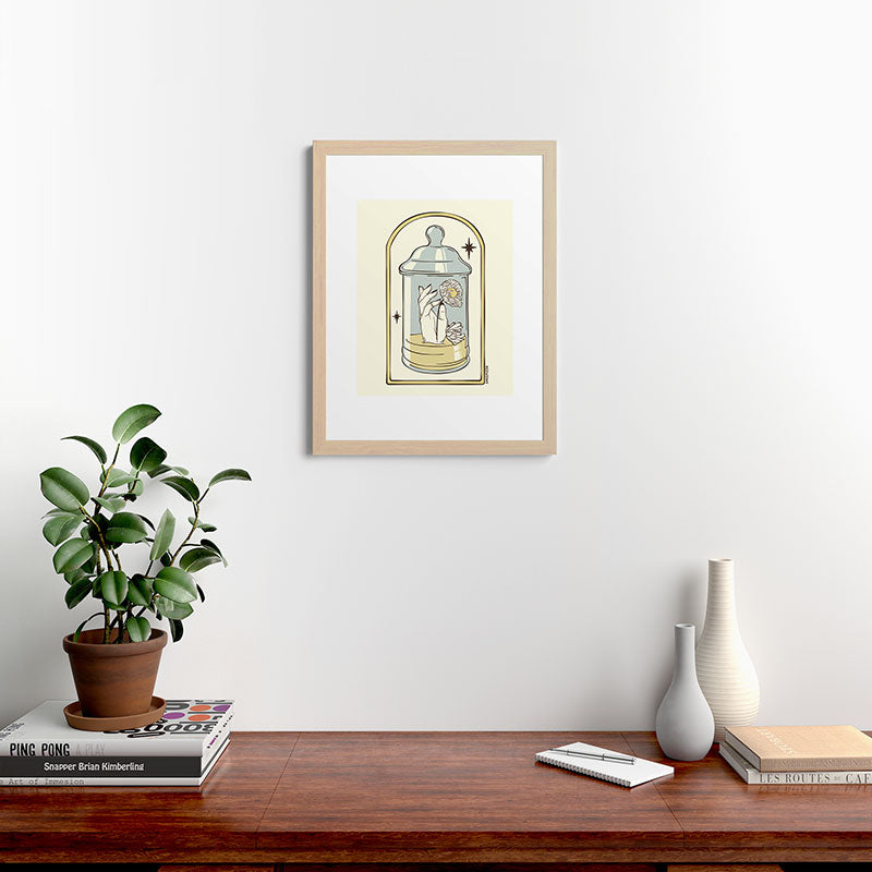 A FRESH START Framed Art Print