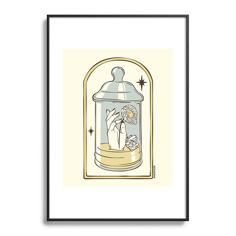 A FRESH START Framed Art Print