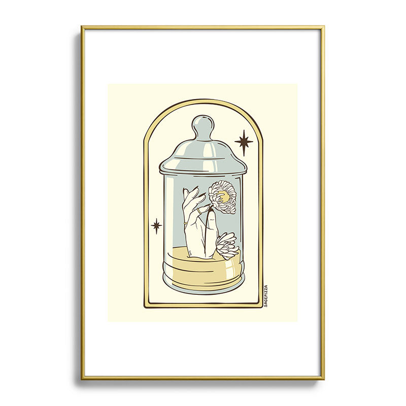 A FRESH START Framed Art Print
