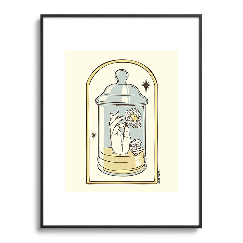 A FRESH START Framed Art Print