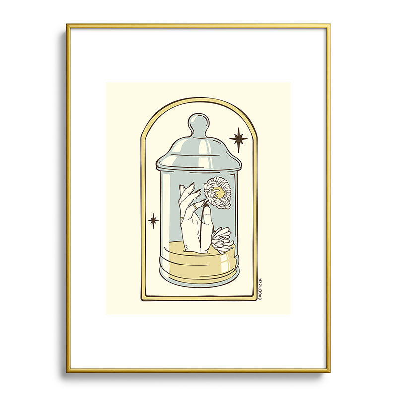A FRESH START Framed Art Print