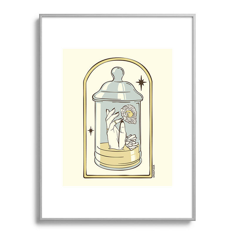 A FRESH START Framed Art Print