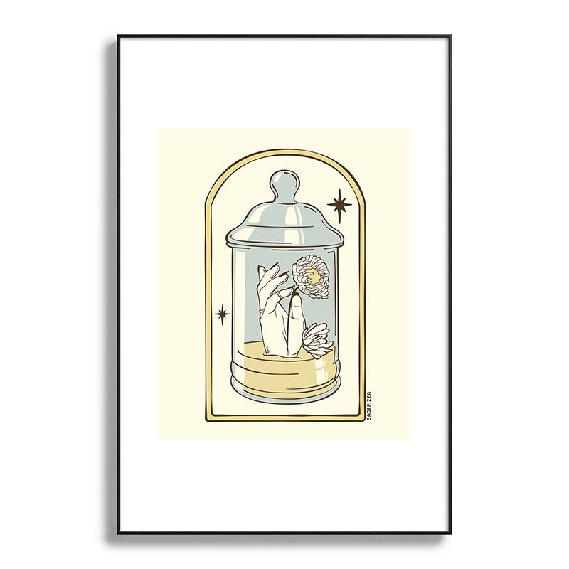 A FRESH START Framed Art Print
