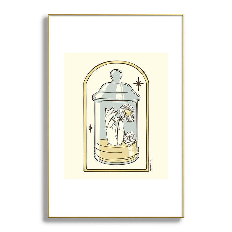 A FRESH START Framed Art Print