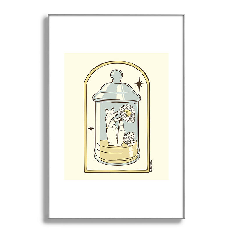 A FRESH START Framed Art Print