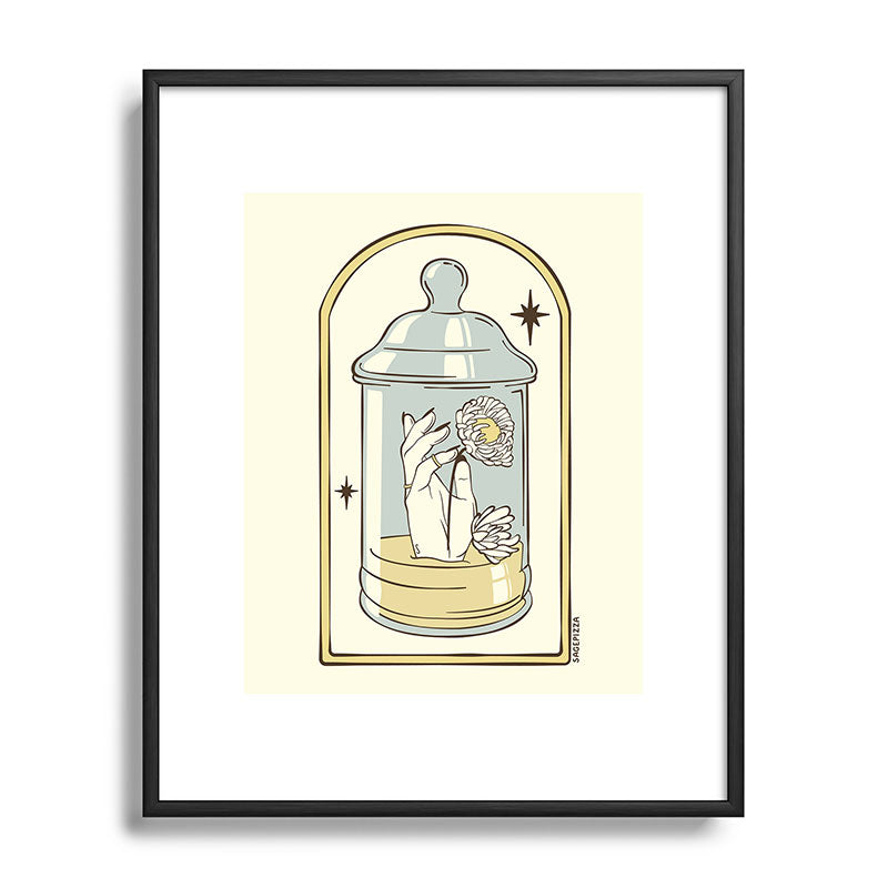 A FRESH START Framed Art Print