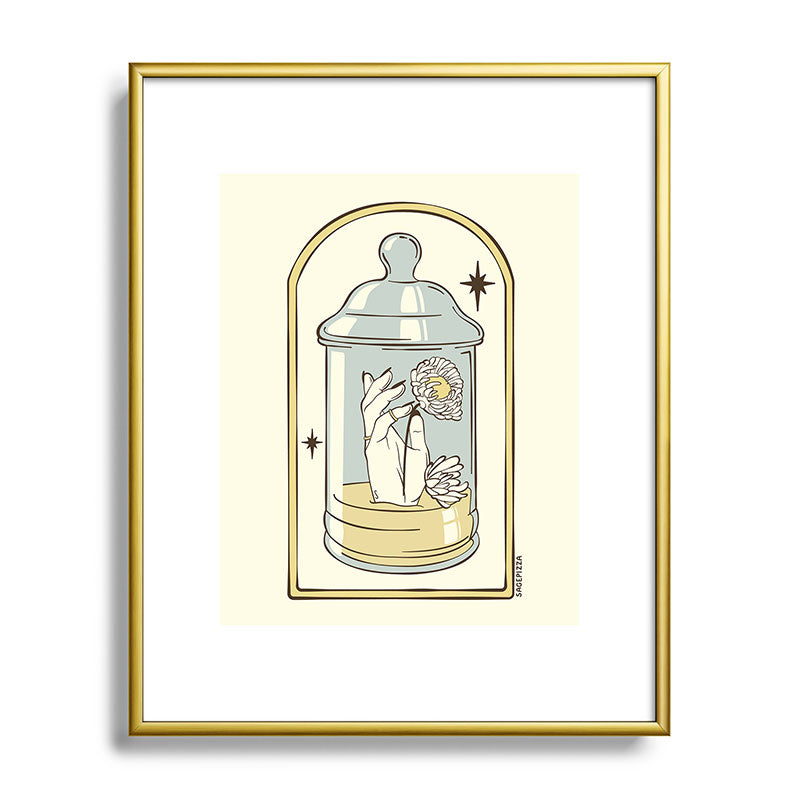 A FRESH START Framed Art Print