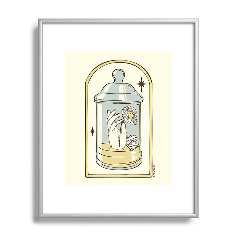 A FRESH START Framed Art Print