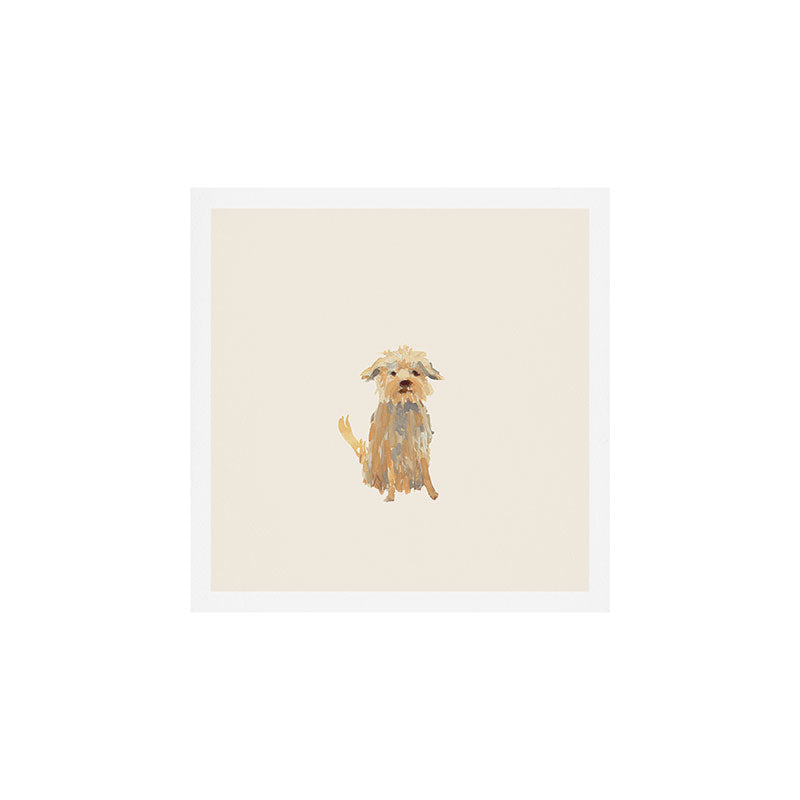 A dog called Jazz Art Print
