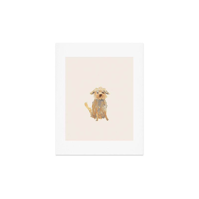 A dog called Jazz Art Print