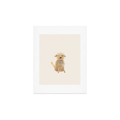 A dog called Jazz Art Print