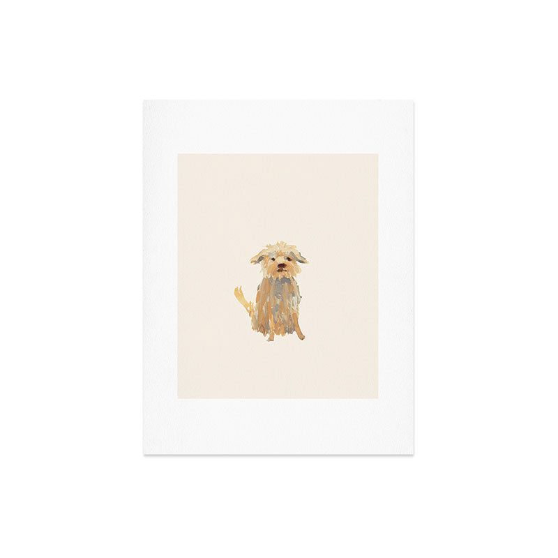 A dog called Jazz Art Print