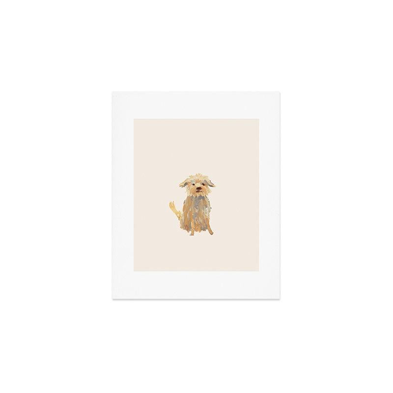 A dog called Jazz Art Print