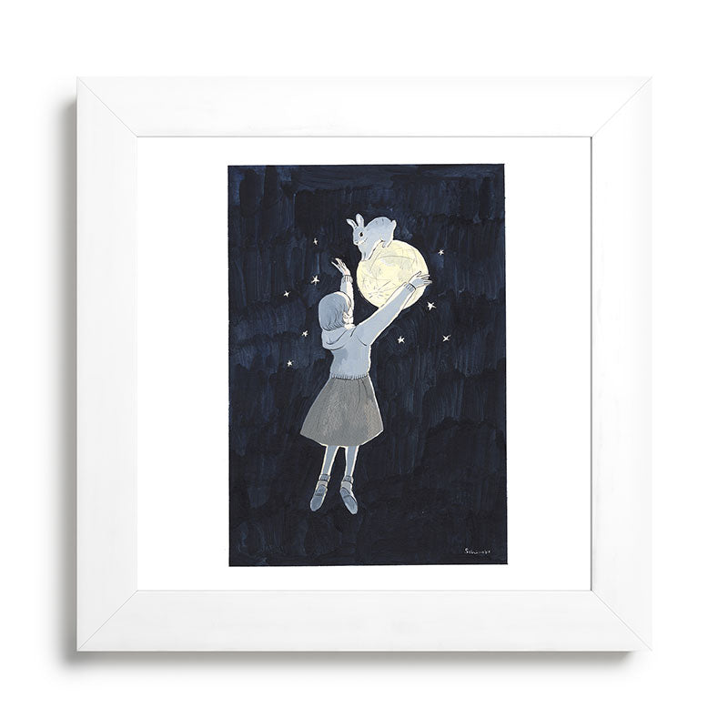 A Dream that I See You Again Framed Art Print