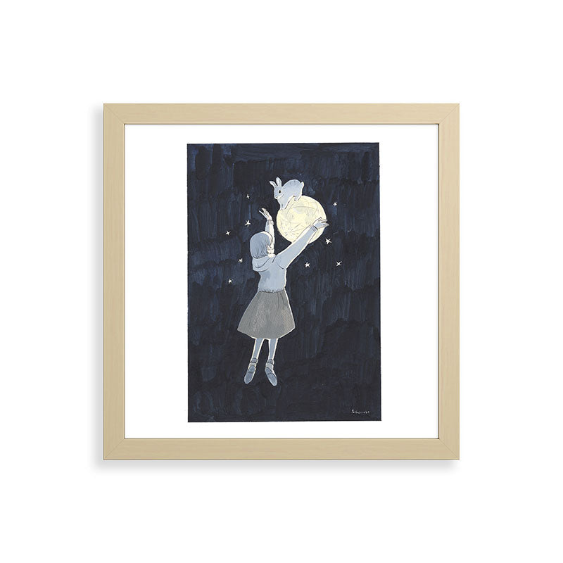 A Dream that I See You Again Framed Art Print