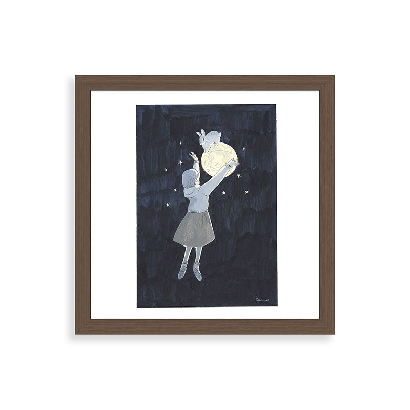 A Dream that I See You Again Framed Art Print
