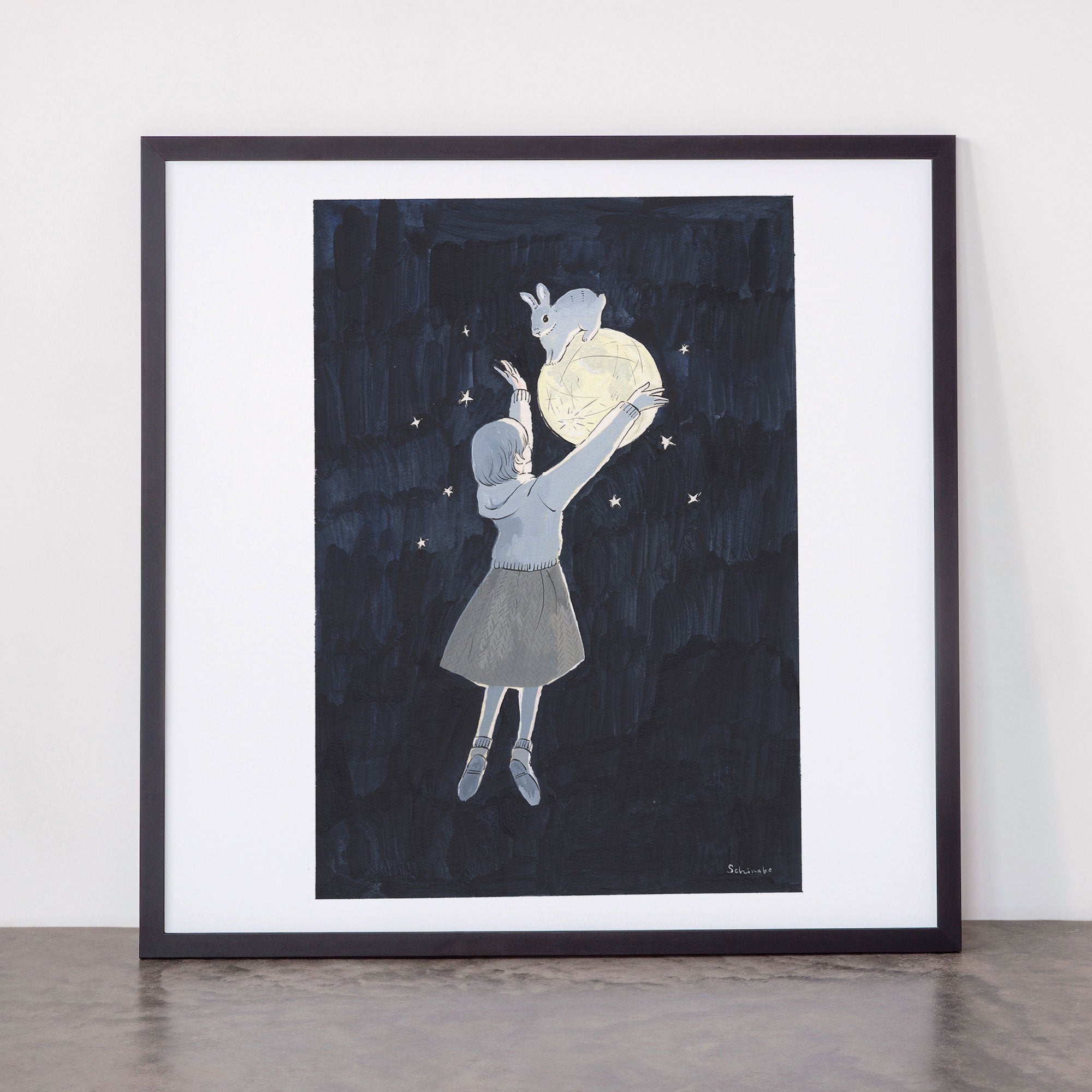 A Dream that I See You Again Framed Art Print