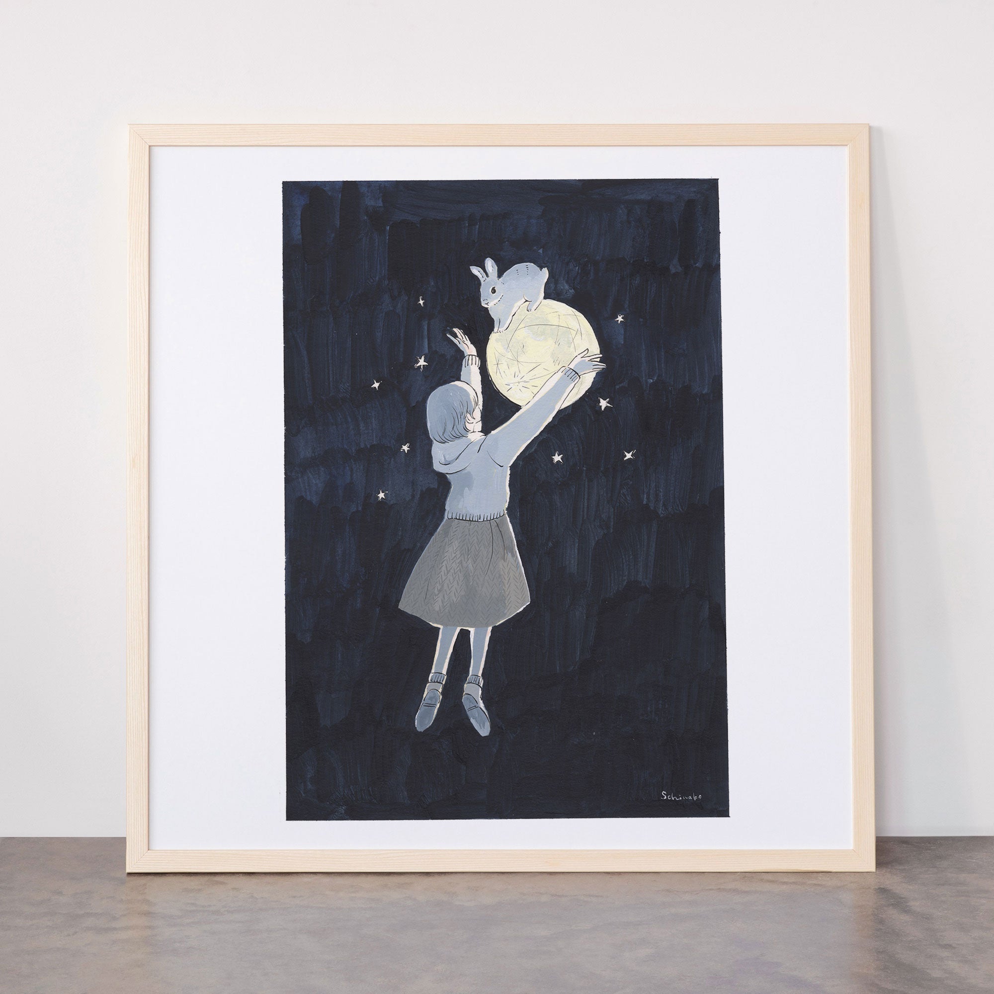 A Dream that I See You Again Framed Art Print