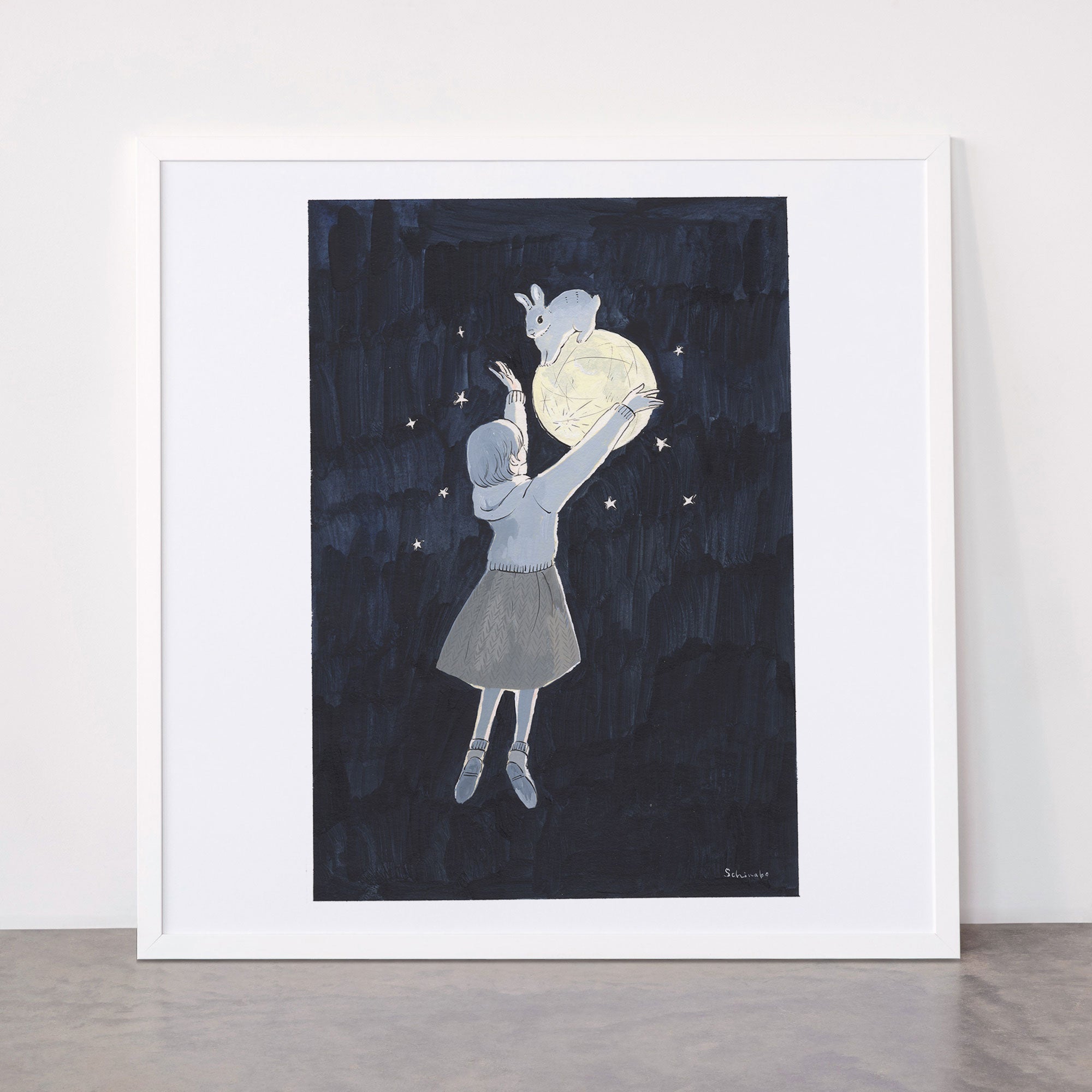 A Dream that I See You Again Framed Art Print