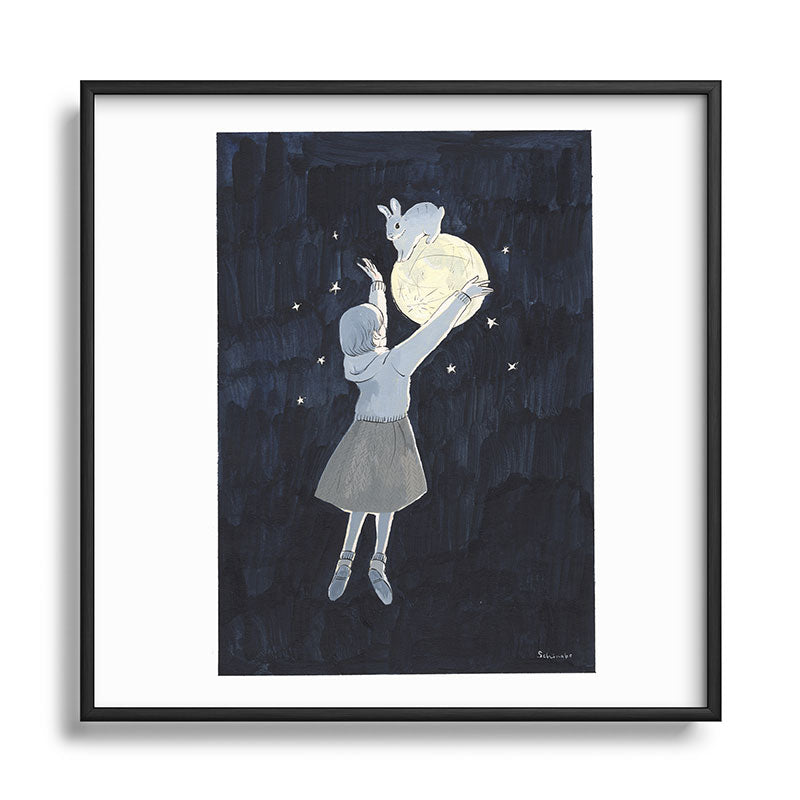 A Dream that I See You Again Framed Art Print