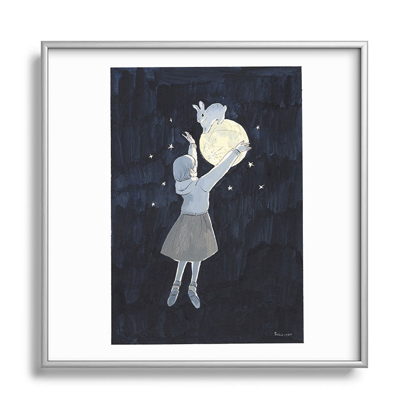 A Dream that I See You Again Framed Art Print