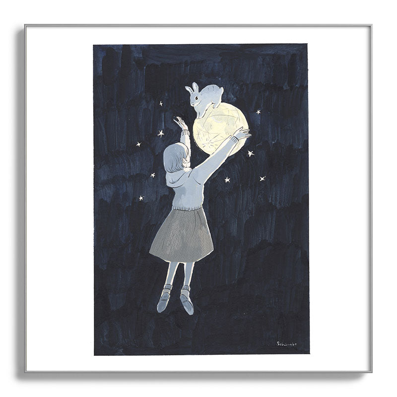 A Dream that I See You Again Framed Art Print