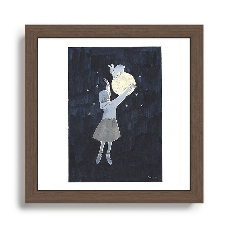 A Dream that I See You Again Framed Art Print