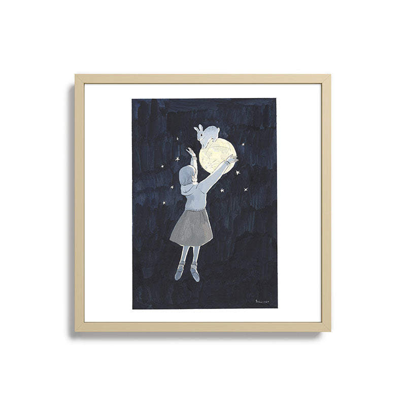 A Dream that I See You Again Framed Art Print