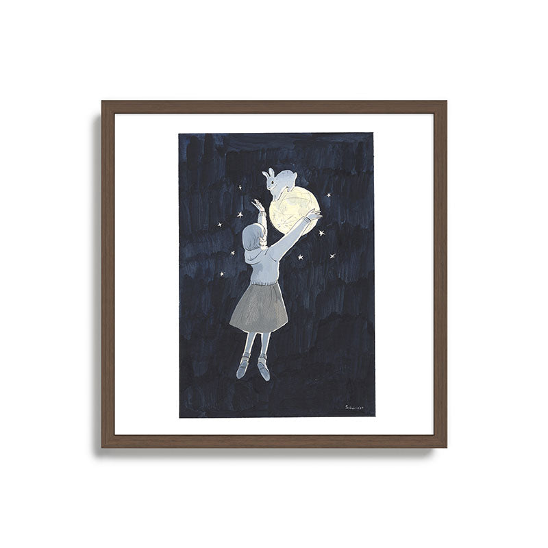 A Dream that I See You Again Framed Art Print