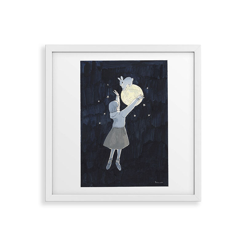 A Dream that I See You Again Framed Art Print
