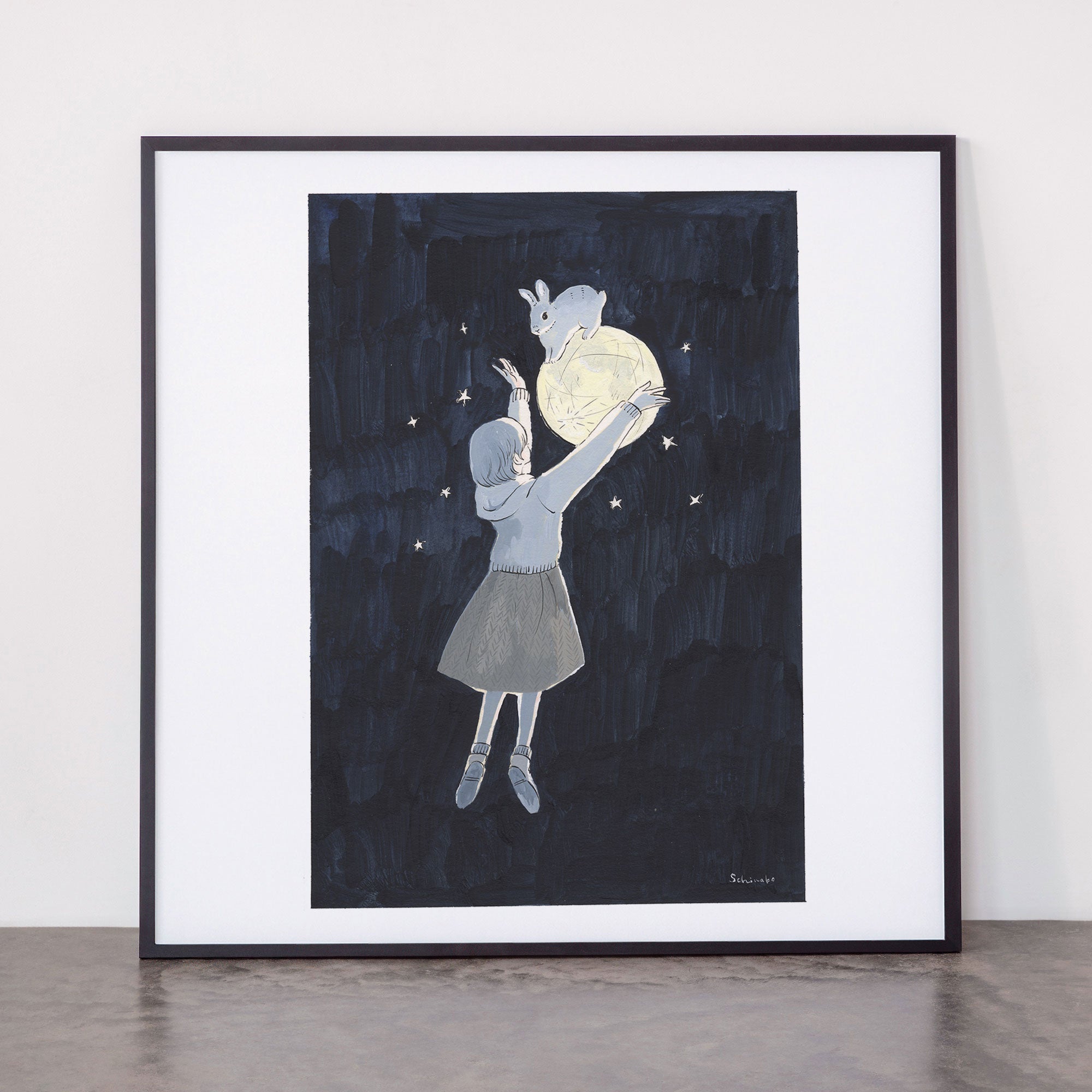 A Dream that I See You Again Framed Art Print