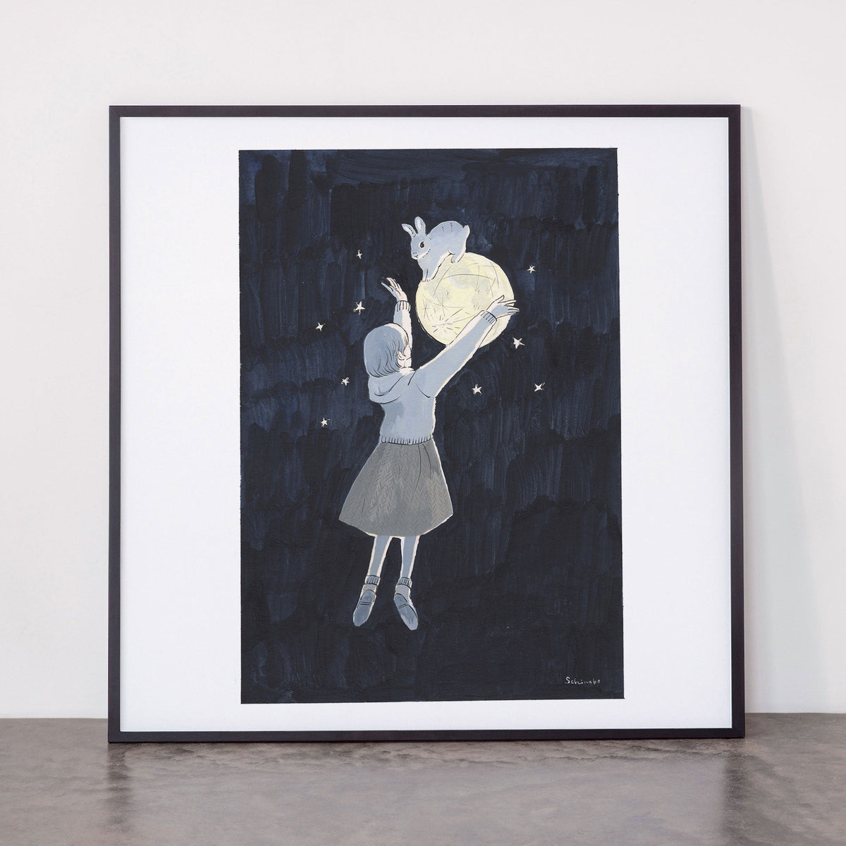 A Dream that I See You Again Framed Art Print