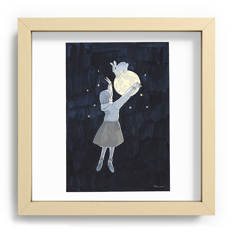 A Dream that I See You Again Framed Art Print