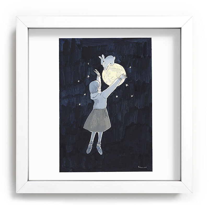 A Dream that I See You Again Framed Art Print