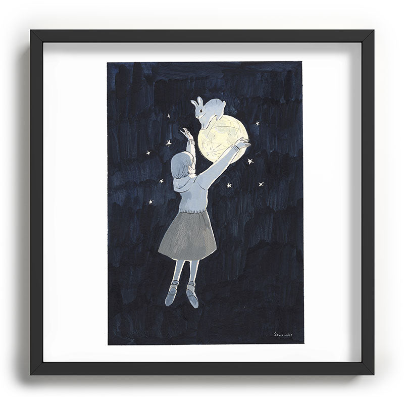 A Dream that I See You Again Framed Art Print