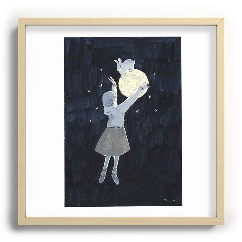 A Dream that I See You Again Framed Art Print