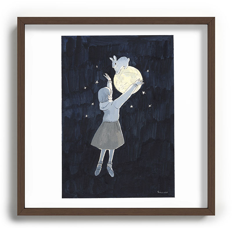 A Dream that I See You Again Framed Art Print