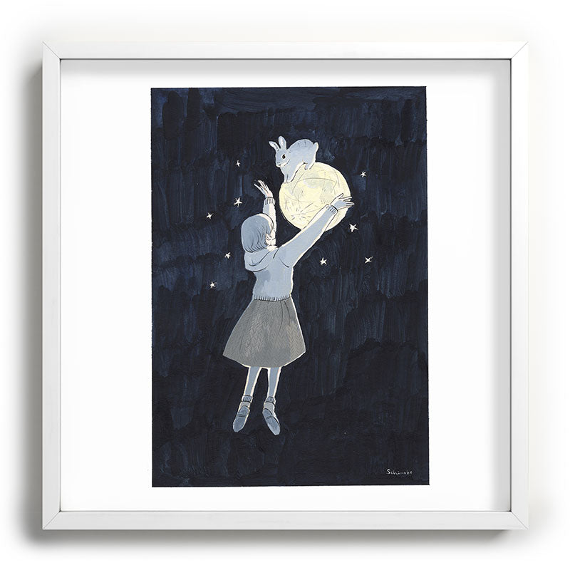 A Dream that I See You Again Framed Art Print
