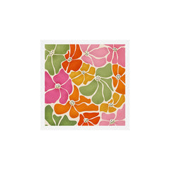 70's Florals Art Print